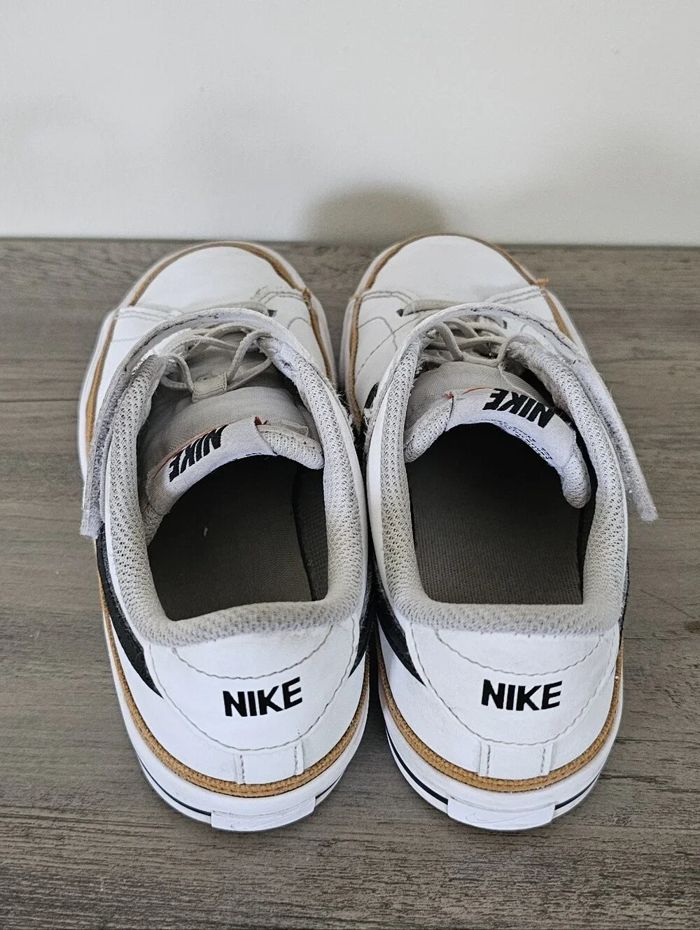 Nike Court Legacy Kids' Shoes 2Y Boy Girl White Sneakers